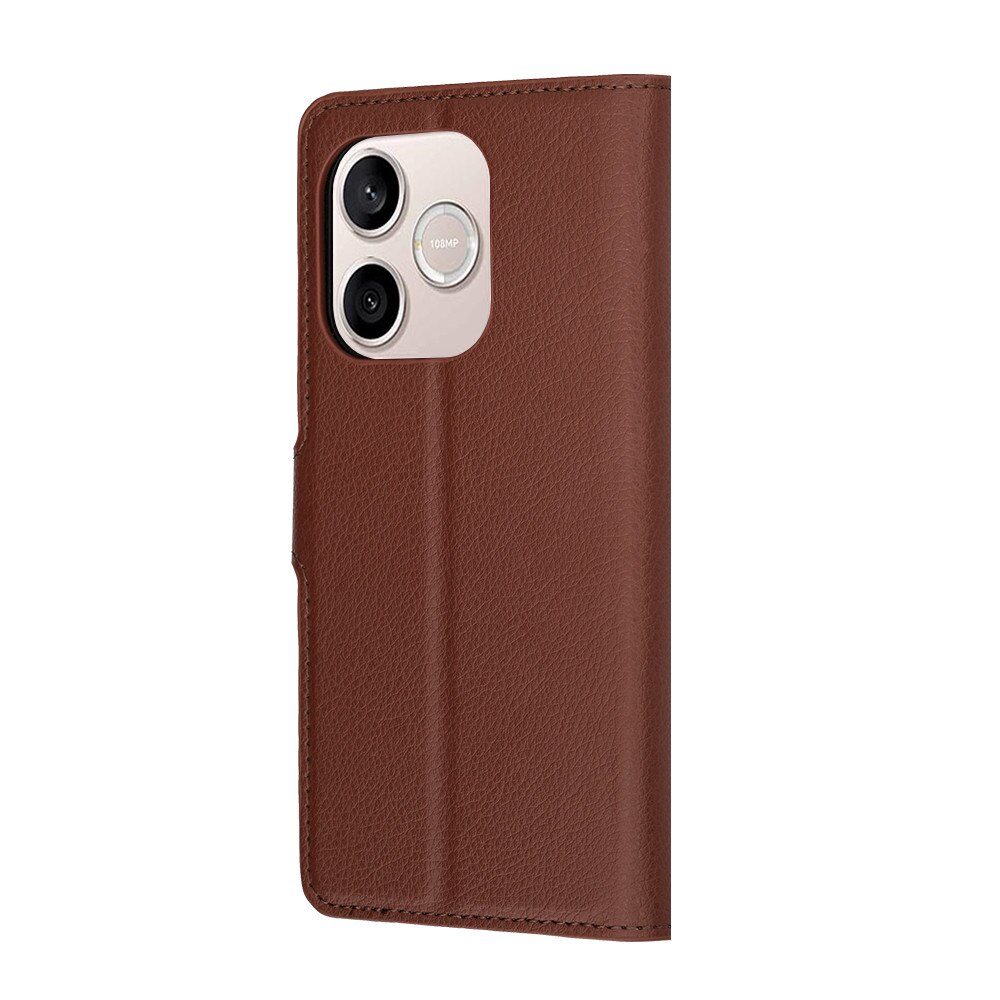 Husa pentru Honor 600 Lite - Techsuit Leather Folio - Brown