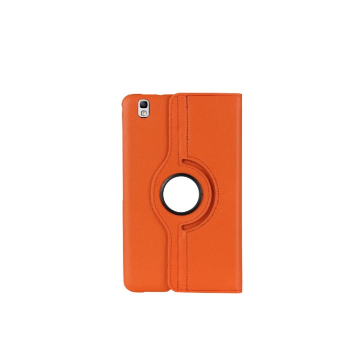 Husa de protectie tableta 360 ° pentru Samsung Galaxy Tab Pro 8.4/ T320, Piele ecologica, Portocaliu