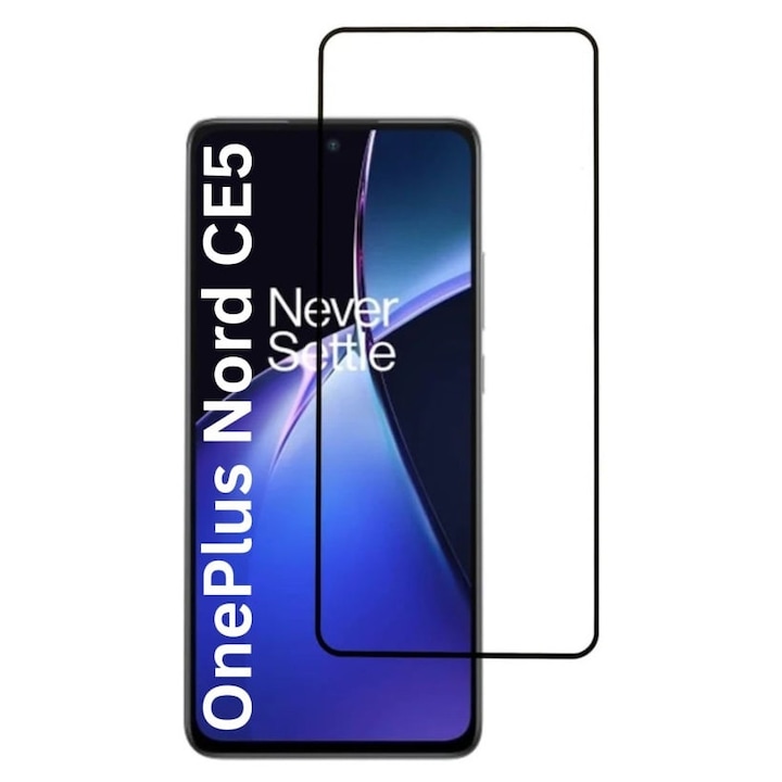 Folie pentru OnePlus Nord CE5, SKYDDAR INNOVATION, Sticla Securizata, Ultra HD, Protectie 111D, Montare Simpla, set cu sticker, Transparent