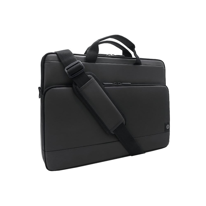 Geantă laptop HP Modern 16", material impermeabil, compartiment căptușit, negru