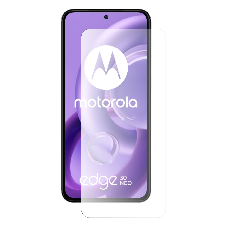 Folie Protectie Pentru Motorola Edge 30 Neo, Rezistenta 9H, Full Glue, Montare usoara, Transparenta