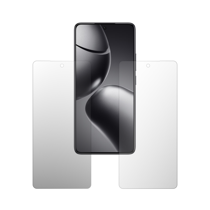 Set 2X Folie Protectie Ecran Folie24, pentru Xiaomi 14T Pro, 1X Ultra-Clear + 1X Mata, Acoperire Totala Full-Display, Adezive, Flexibile cu Auto Regenerare