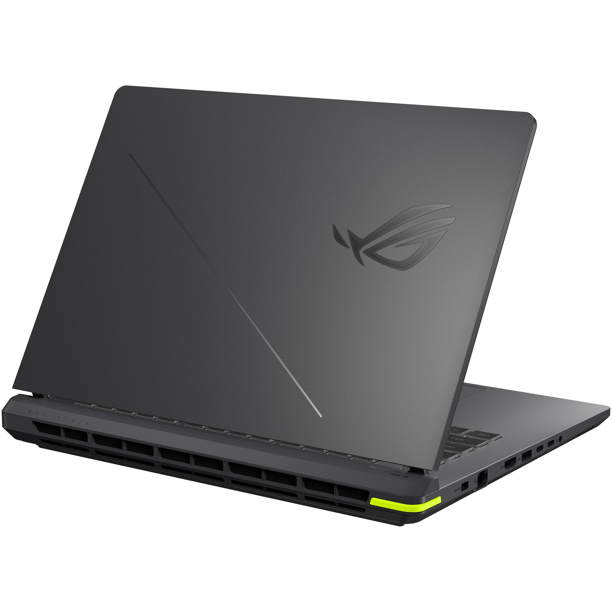 Laptop Gaming ASUS ROG Strix G16 G615LR cu procesor Intel® Core™ Ultra 9 275HX pana la 5.4GHz, 16", 2.5K WQXGA, IPS, 240Hz, G-Sync, 32GB DDR5, 2TB SSD, GeForce RTX™ 5070 Ti 12GB GDDR7, No OS, Volt Green