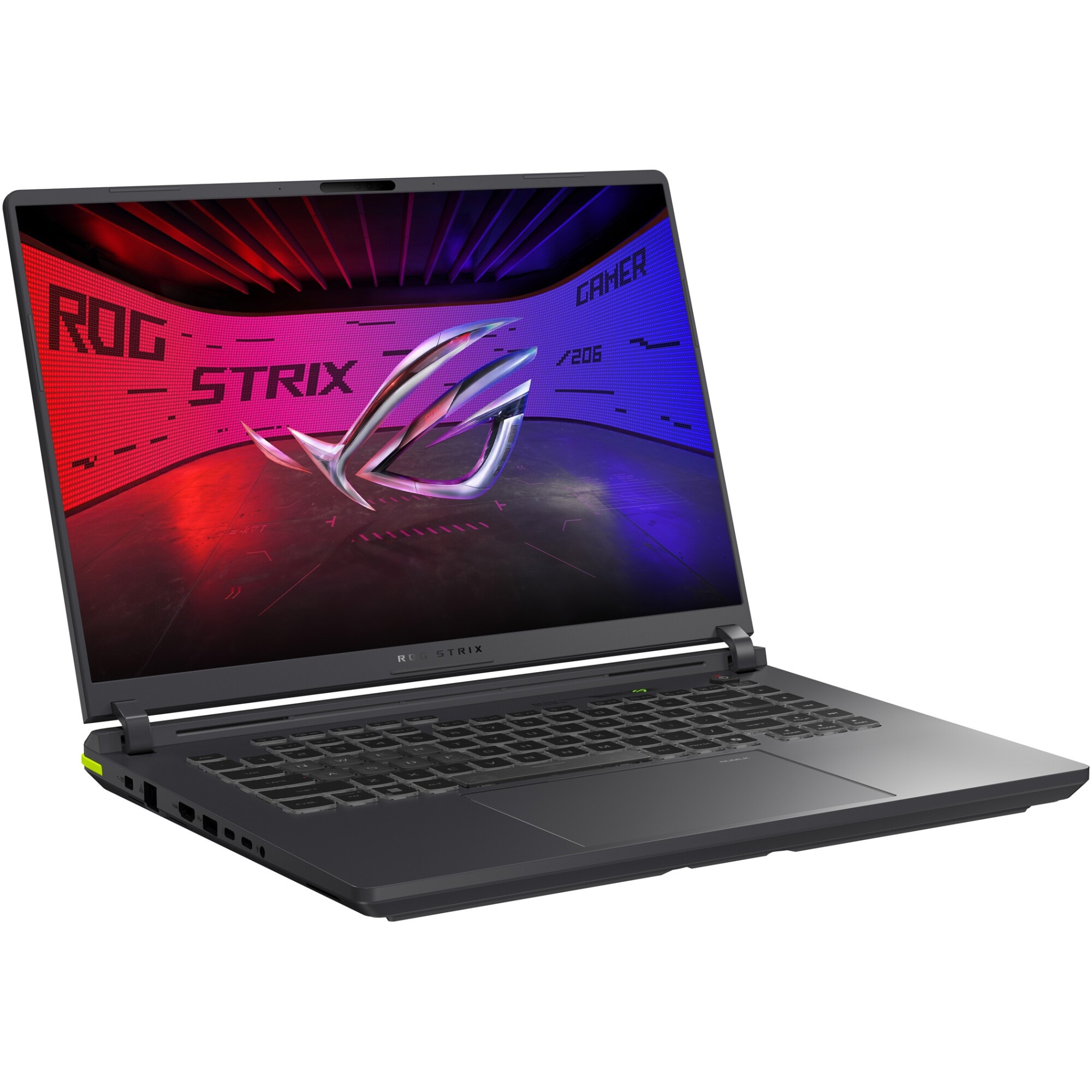 Laptop Gaming ASUS ROG Strix G16 G615LR cu procesor Intel® Core™ Ultra 9 275HX pana la 5.4GHz, 16", 2.5K WQXGA, IPS, 240Hz, G-Sync, 32GB DDR5, 2TB SSD, GeForce RTX™ 5070 Ti 12GB GDDR7, No OS, Volt Green
