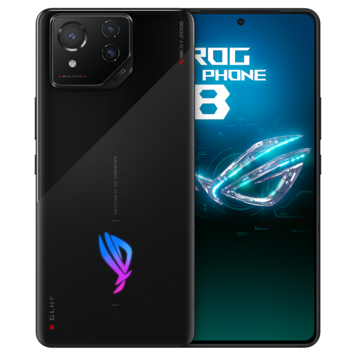RESIGILAT: Telefon mobil ASUS ROG Phone 8, Dual SIM, 256GB, 12GB RAM, 5G, Black