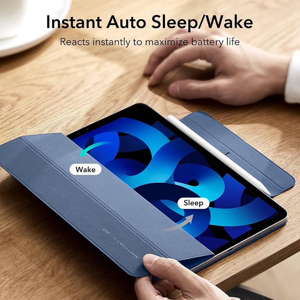 Husa pentru iPad Pro 11 2018/iPad Air 4/5 2020/2022, Rebound Magnetic, Z350, Navy Blue