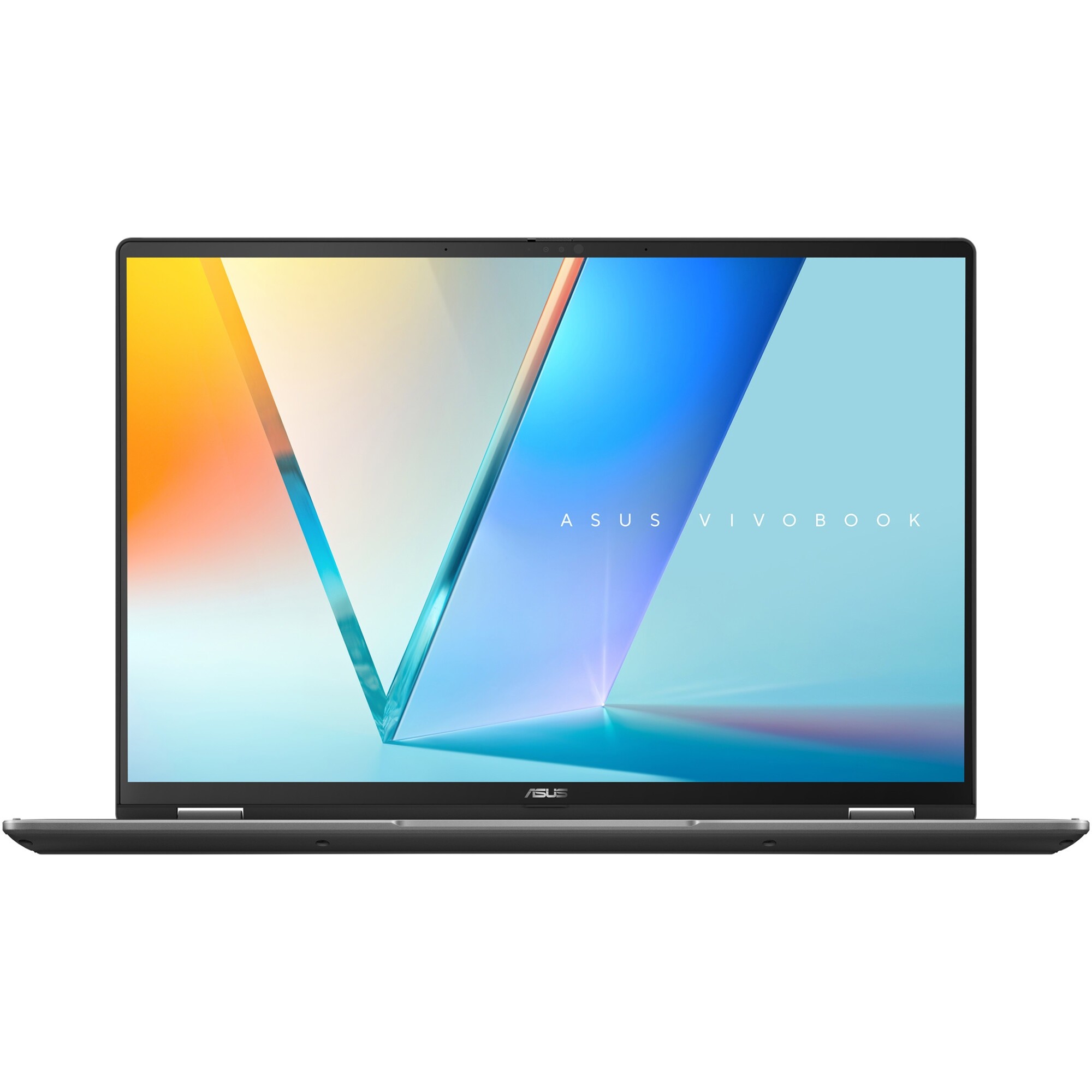 Laptop ASUS Vivobook 16 Flip TP3607SA cu procesor Intel® Core™ Ultra 5 226V pana la 4.5GHz, 16'', 3K, OLED, 120Hz, Touch, 16GB LPDDR5X RAM, 1TB SSD, Intel® Arc™ Graphics, Windows 11 Pro, Matte Gray