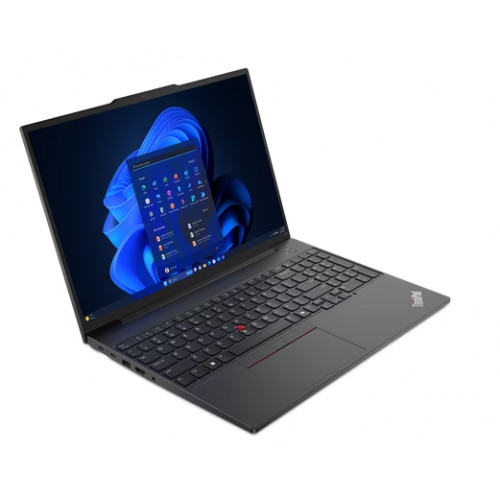 Laptop Lenovo ThinkPad E16, 16" WUXGA, AMD Ryzen™ 7 7735HS pana la 4.75 GHz, 16 GB RAM DDR5 4800, 512 GB SSD, AMD Radeon 680M, Harman Kardon, Windows 11 Pro, Graphite Black 512 GB
