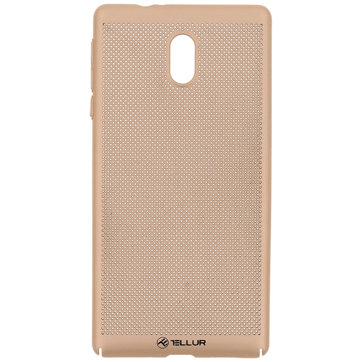 Husa de protectie Tellur Heat Dissipation pentru Nokia 3, Auriu