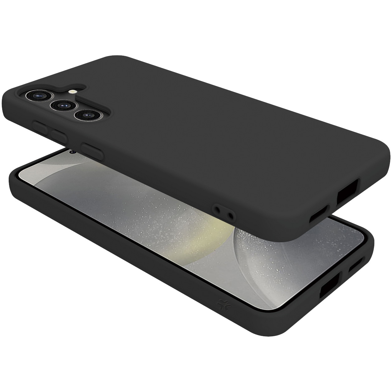 Husa de protectie Celly, Carcasa Silicon pentru Samsung Galaxy S25, Negru