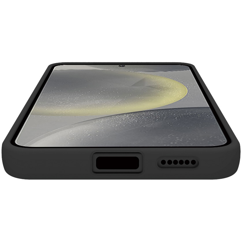 Husa de protectie Celly, Carcasa Silicon pentru Samsung Galaxy S25, Negru