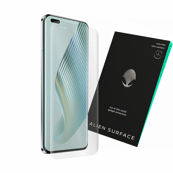 Folie protectie, compatibil cu Honor Magic 5 Pro, ecran, compatibil cu husa, Alien Surface