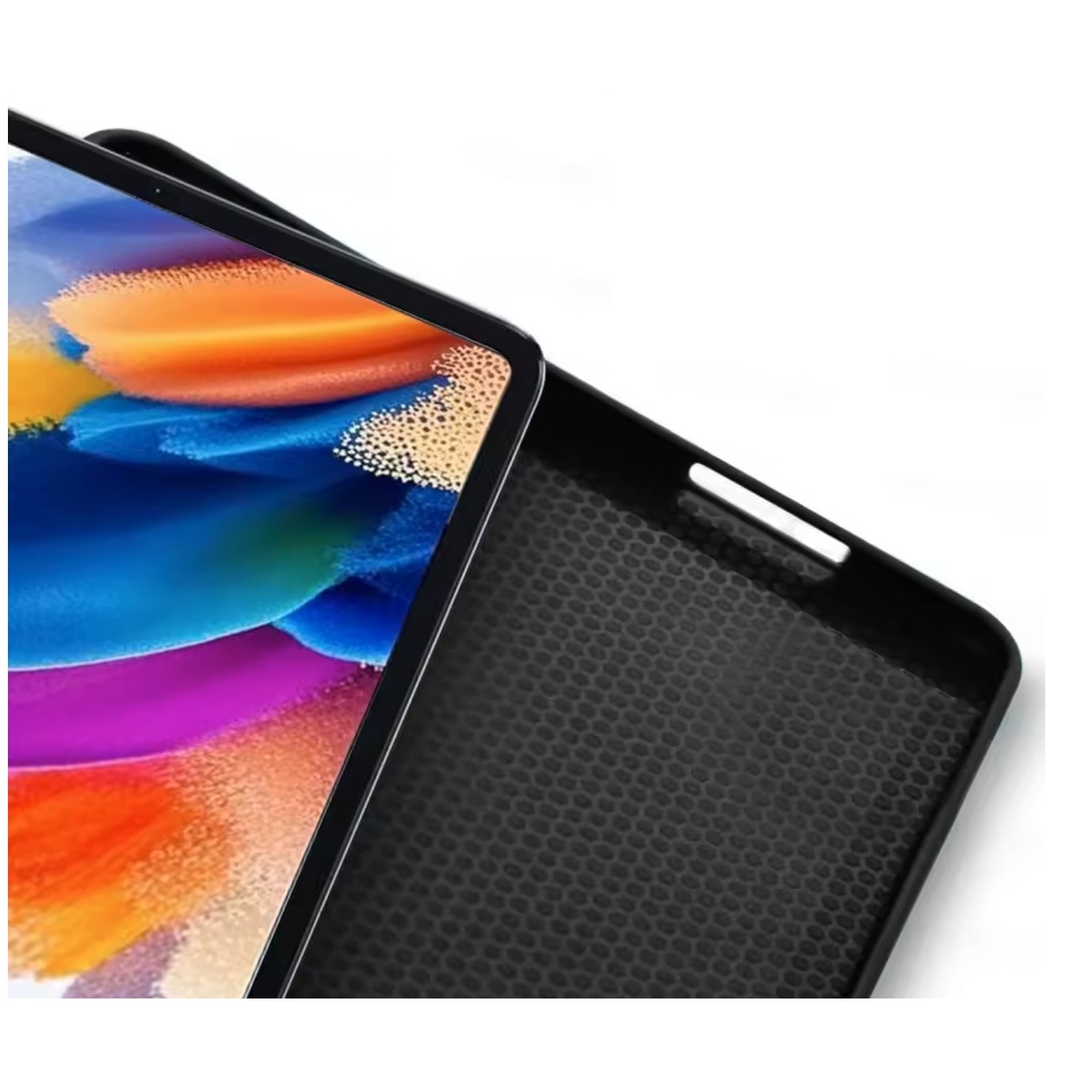 Husa flip pentru SAMSUNG GALAXY TAB A9+ PLUS 11 2023 2024, verde, design subtire, functie de suport