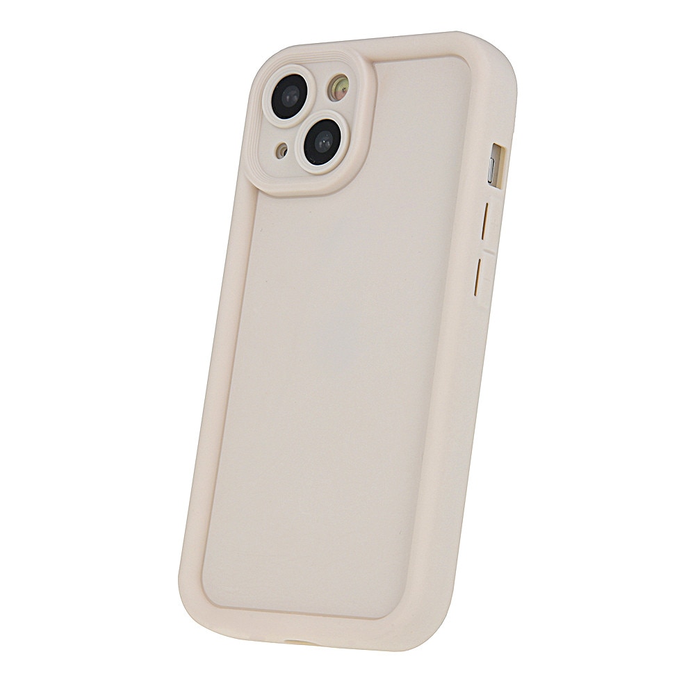 Husa telefon iPhone 15 Pro 6,1", TPU, bej,