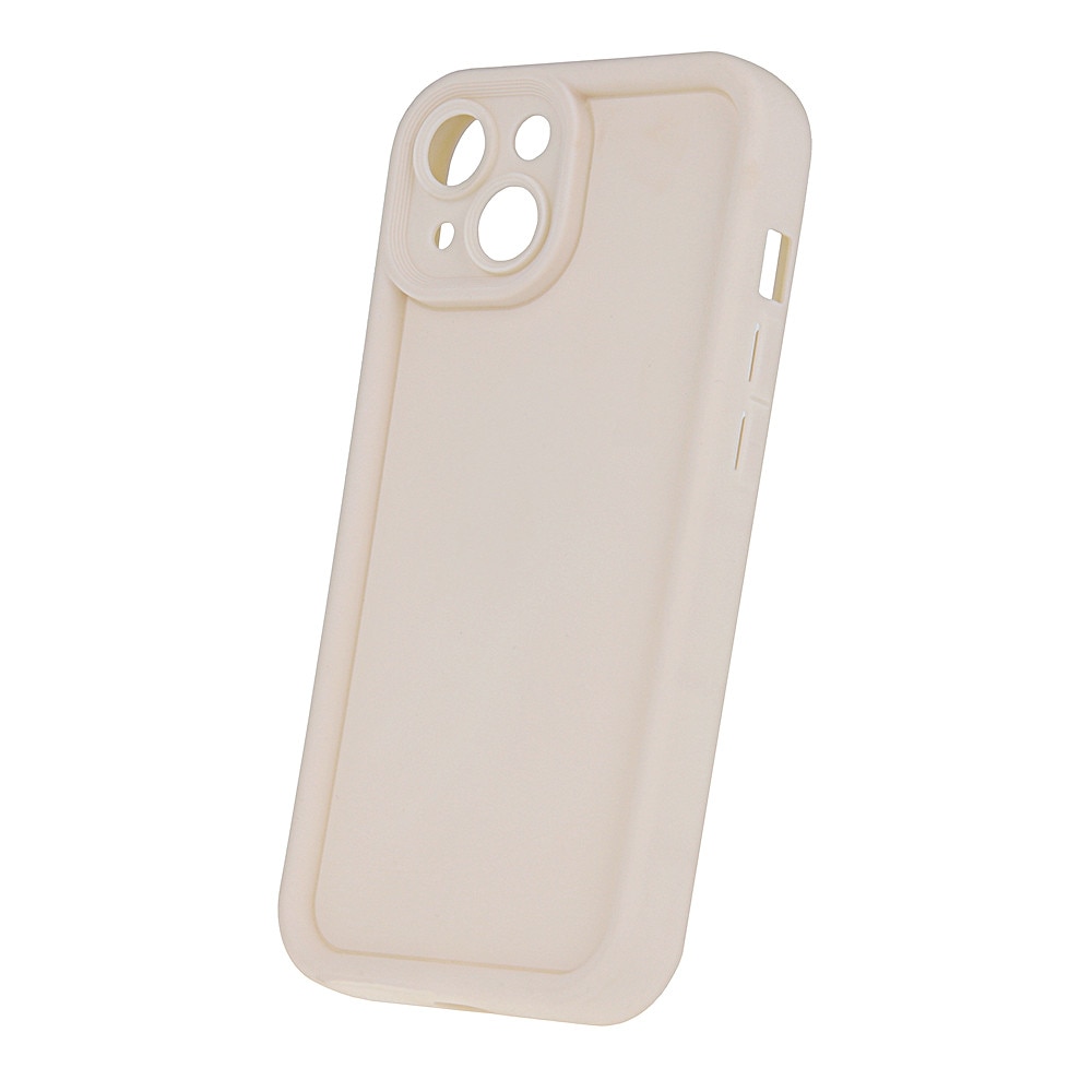 Husa telefon iPhone 15 Pro 6,1", TPU, bej,