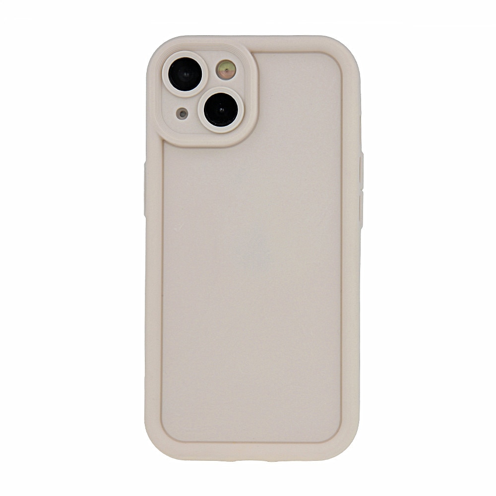 Husa telefon iPhone 15 Pro 6,1", TPU, bej,