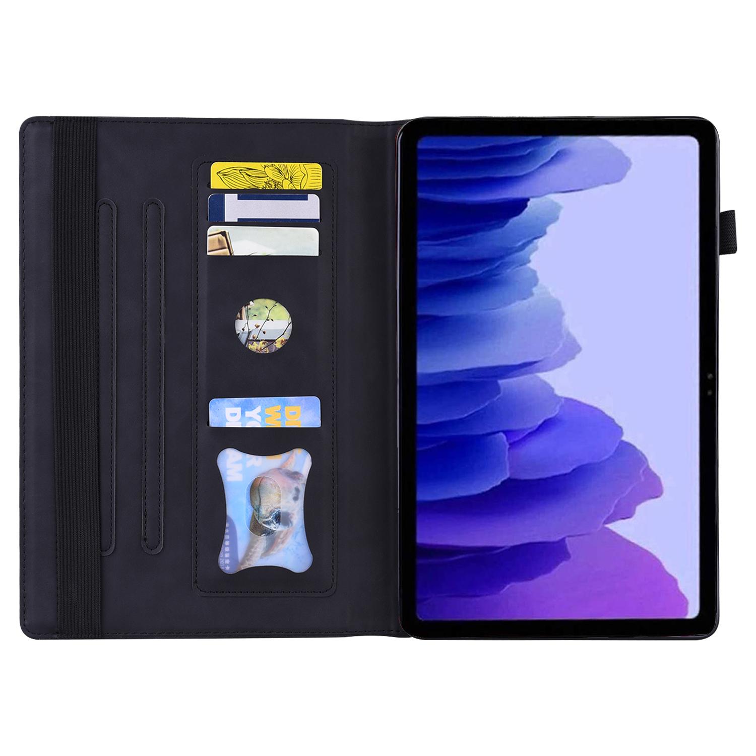 Husa tableta pentru Honor Pad X9a / X9 Pro, piele, design rezistent la socuri, negru