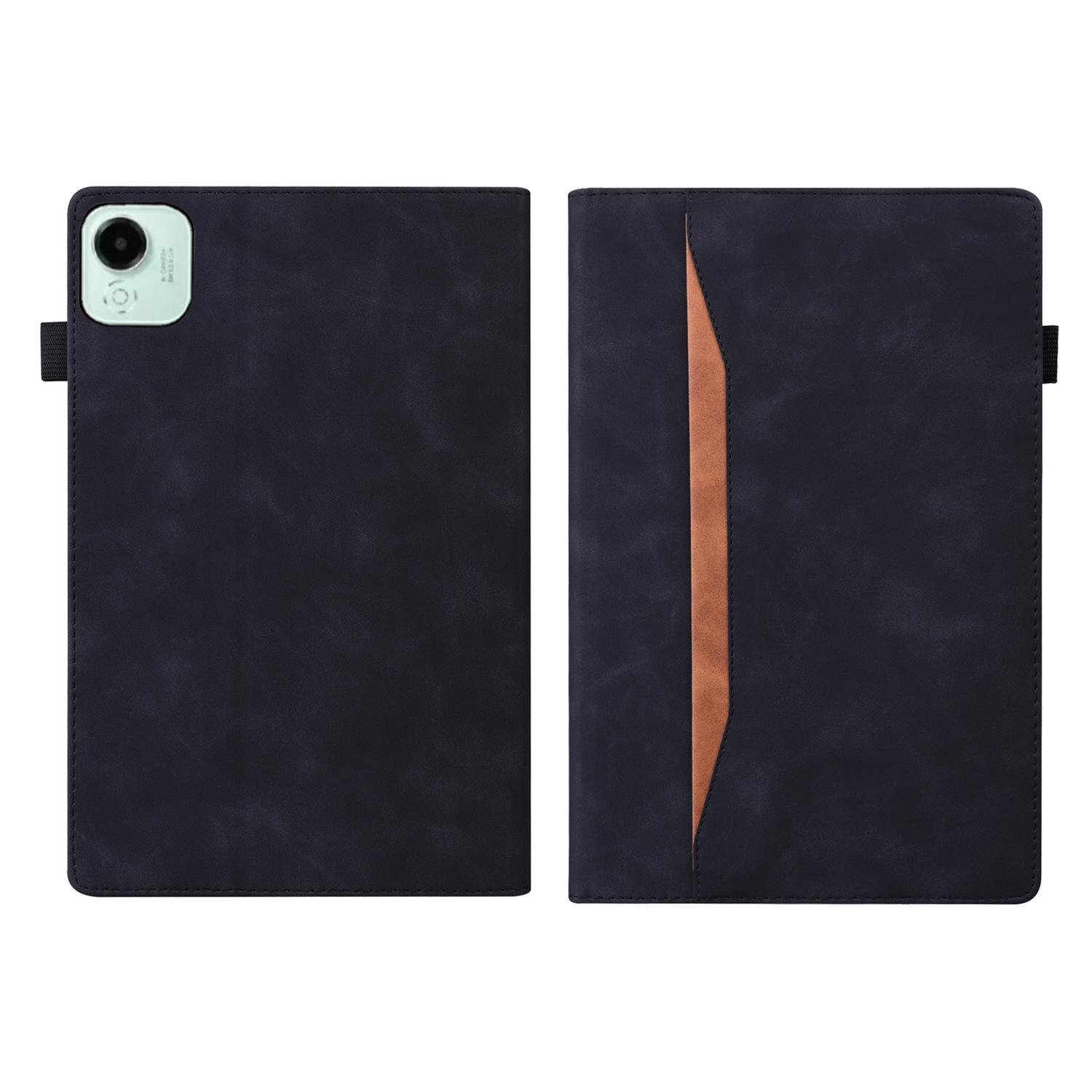 Husa tableta pentru Honor Pad X9a / X9 Pro, piele, design rezistent la socuri, negru