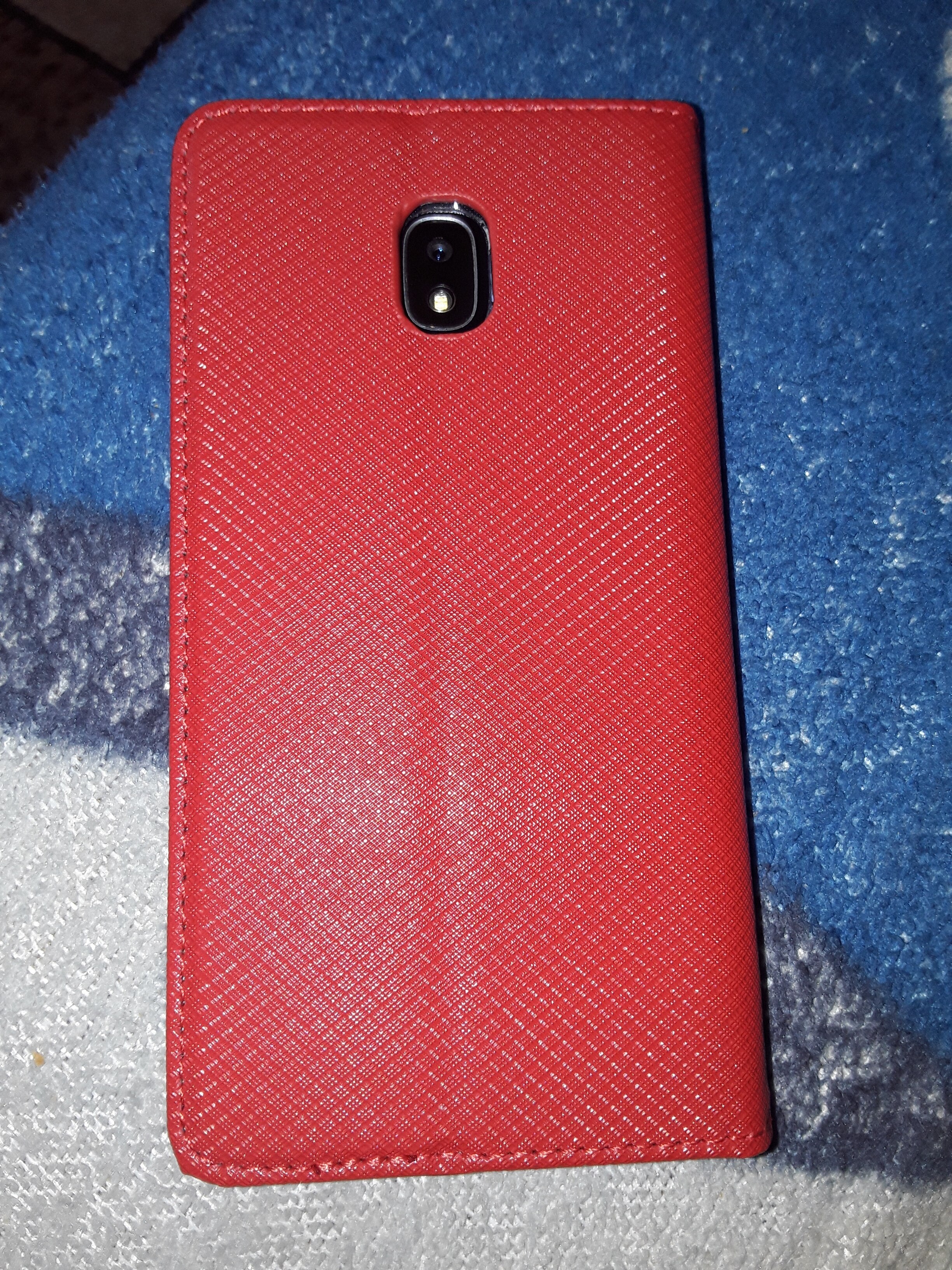 SHusa de protectie, Telforceone, pentru Samsung Galaxy J3 (2017), TPU, Rosu