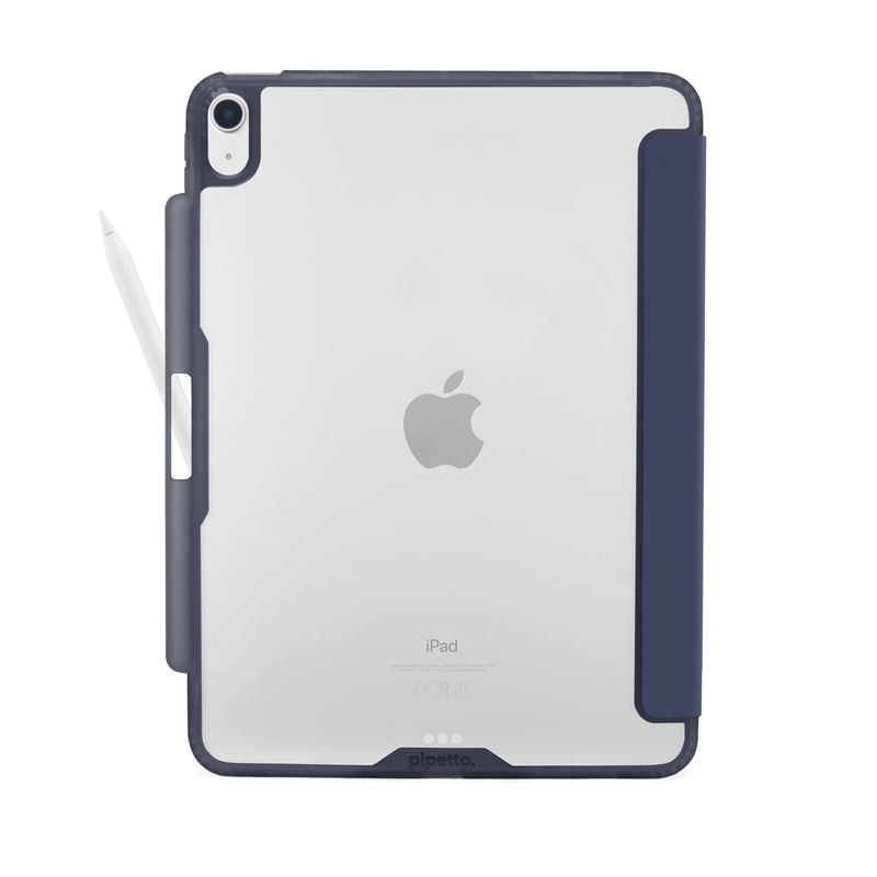 Husa Pipetto Origami No3 compatibila cu iPad Air 4 2020 / 5 2022 / 6 2024 Dark Blue