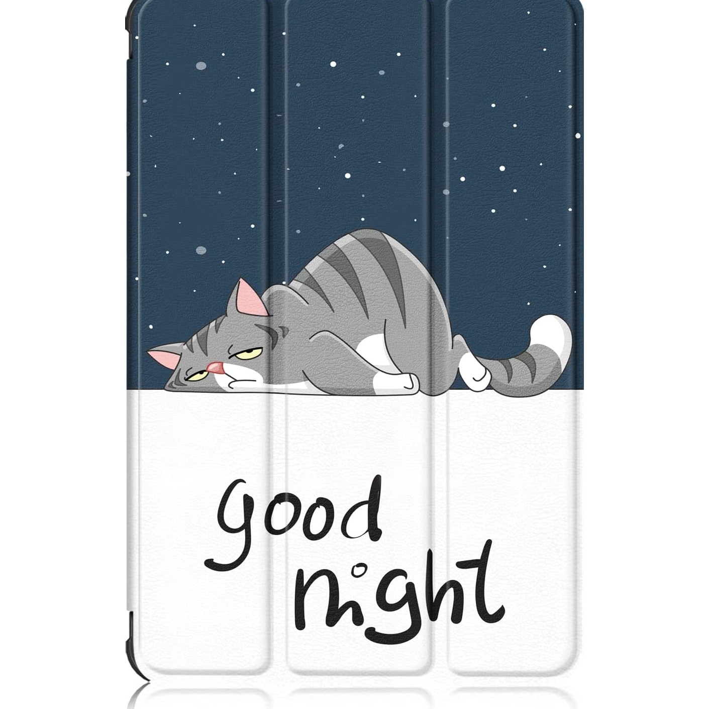 Husa Slim Sigloo, Smart Cover, Trifold, pentru tableta Lenovo K10, Tab M10 FHD Plus TB-X606F, TB-X606X,10.3 inch, model Good Night