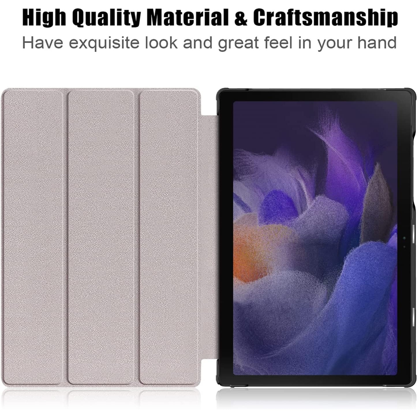 Husa Slim Sigloo, Smart Cover, Trifold, pentru tableta Lenovo K10, Tab M10 FHD Plus TB-X606F, TB-X606X,10.3 inch, model Good Night
