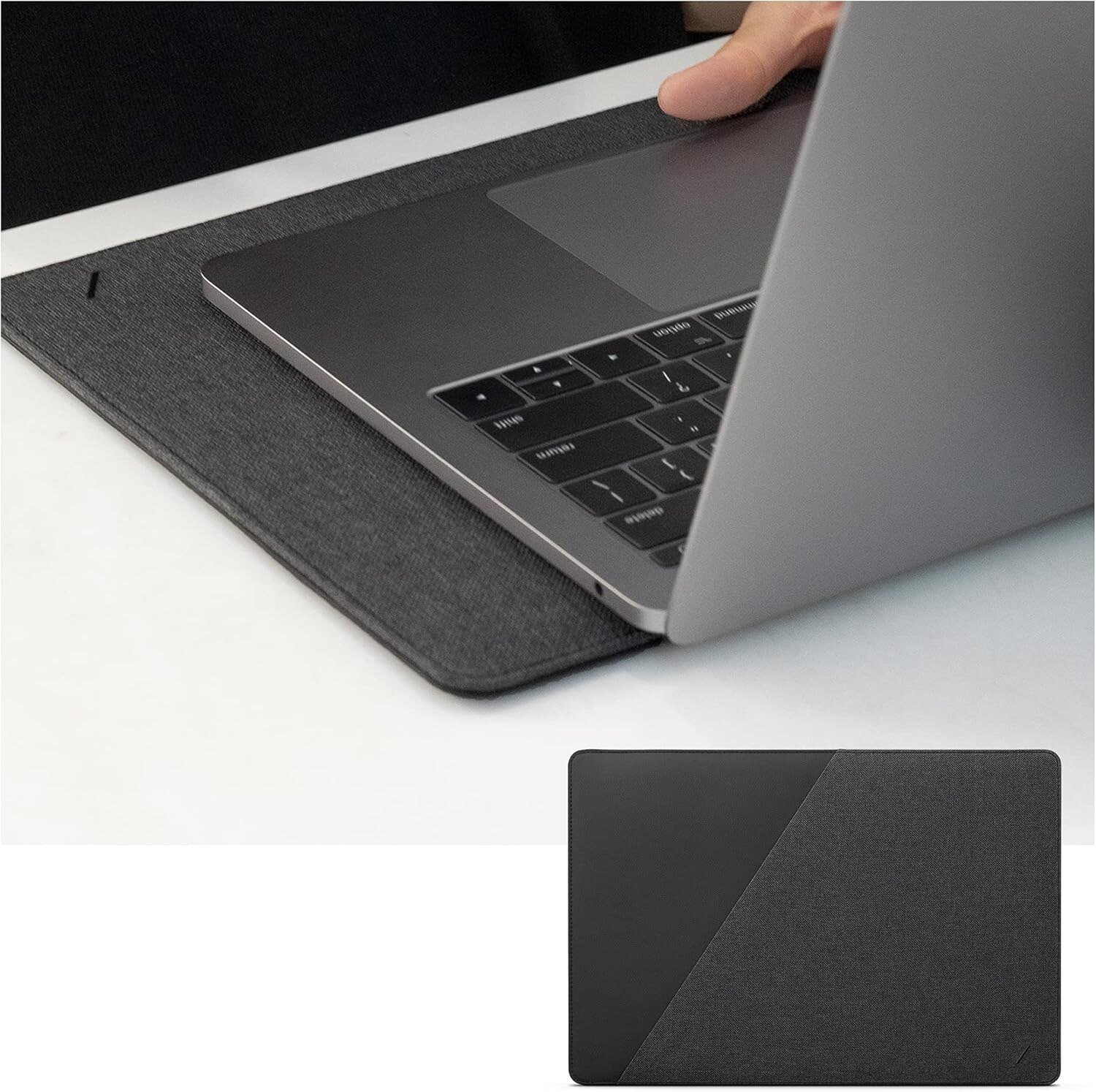 Etui laptop, Stow Slim, pentru MacBook Pro 15-16", material textil, magnet, nou