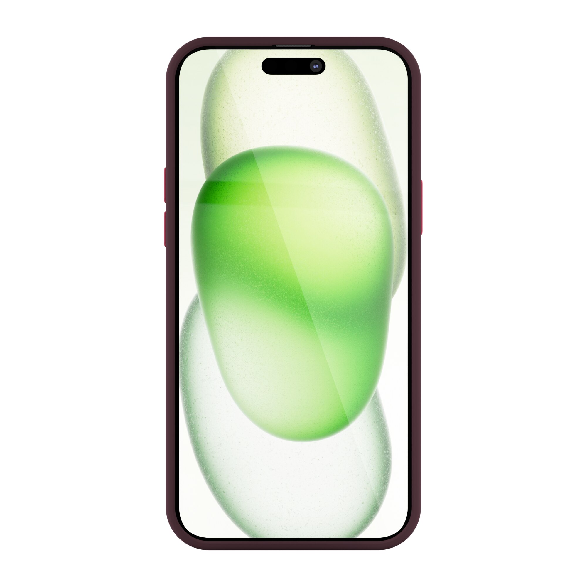 Husa de protectie NEXT ONE compatibila MagSafe pentru iPhone 15 Plus (2023), Claret Mist