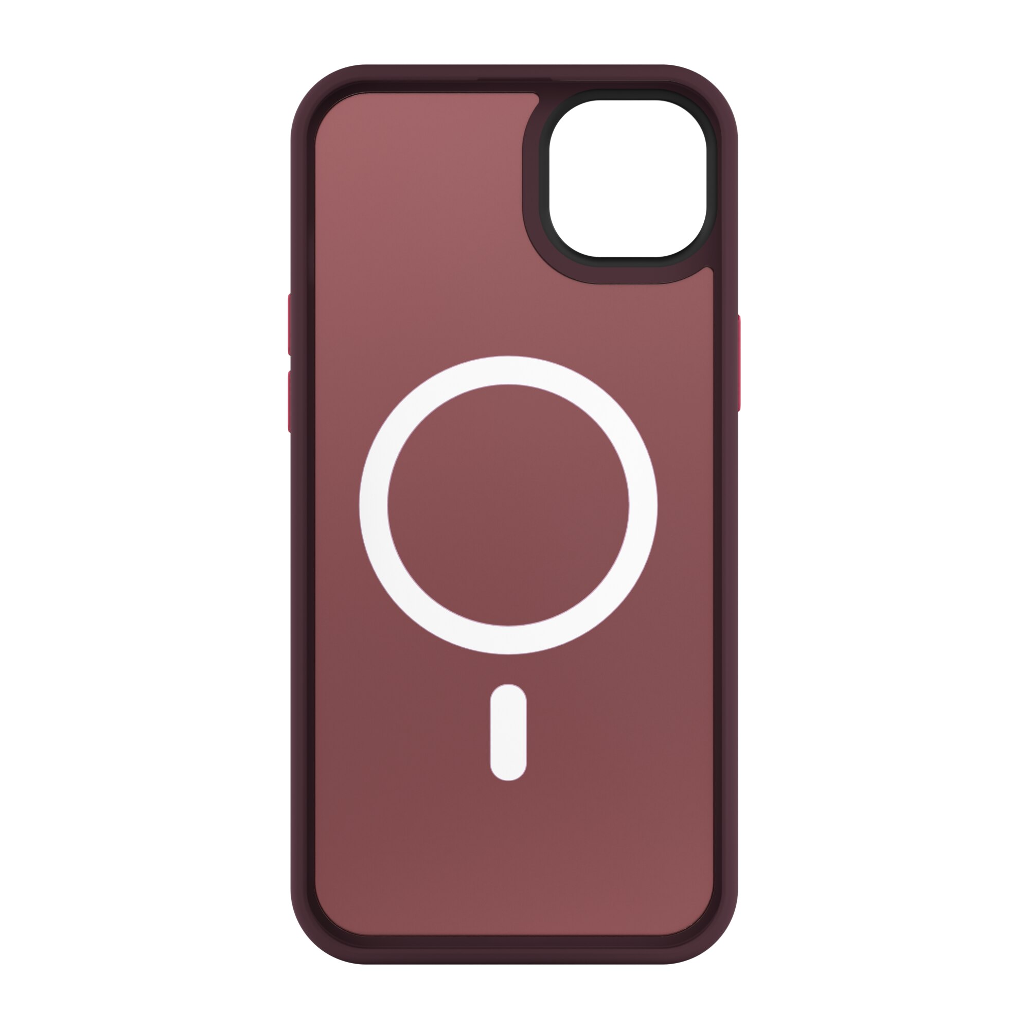 Husa de protectie NEXT ONE compatibila MagSafe pentru iPhone 15 Plus (2023), Claret Mist