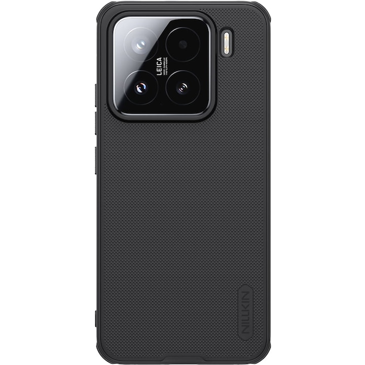 Husa, Nillkin Frosted Shield Pro pentru Xiaomi 15, Negru