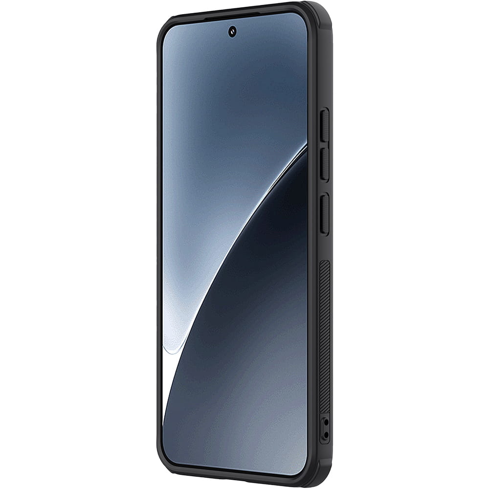 Husa, Nillkin Frosted Shield Pro pentru Xiaomi 15, Negru