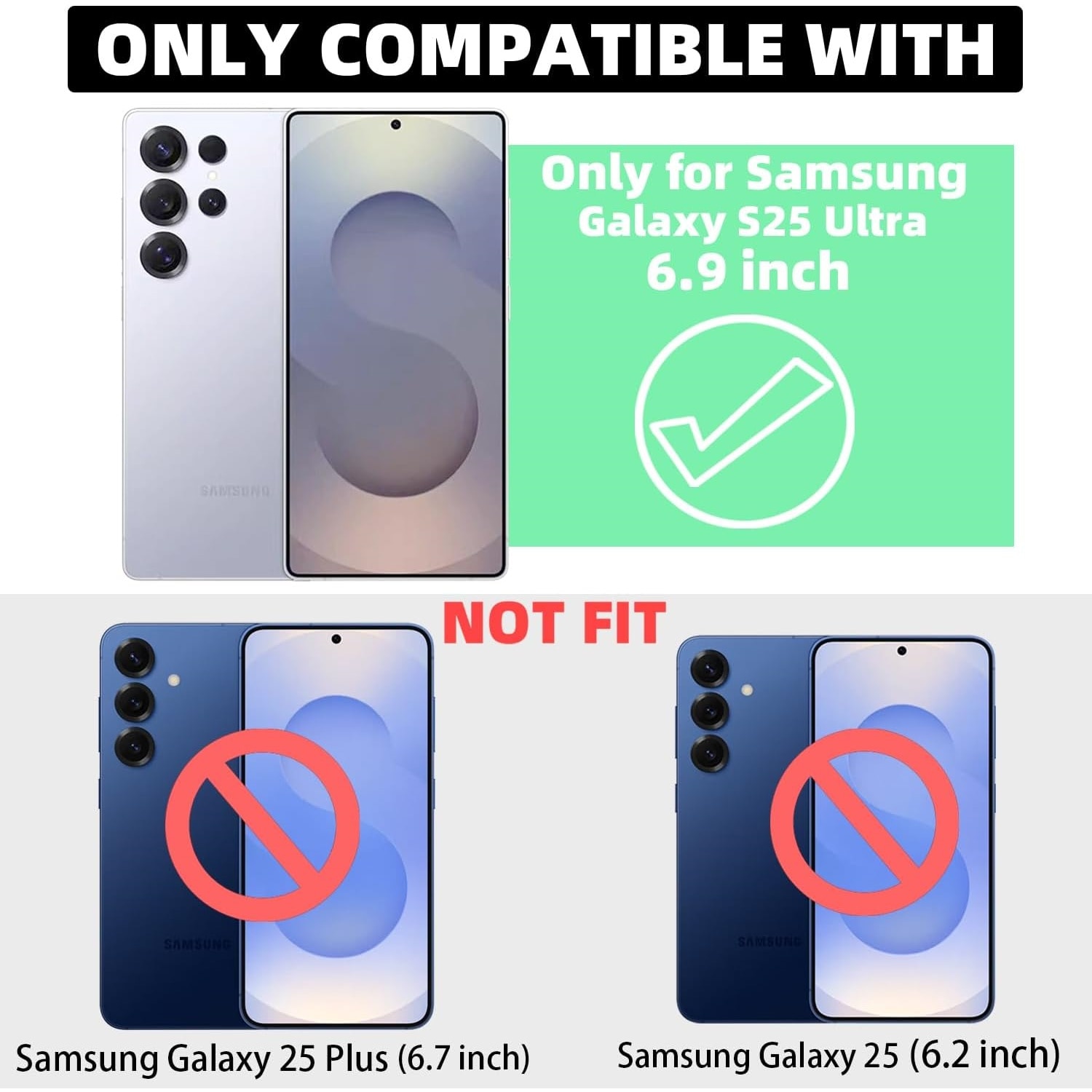 Husa de telefon, compatibila cu Samsung Galaxy S25 Ultra, cu protectie pentru camera, foloseste tehnologia MagSafe, rezistenta la socuri, culoare mov