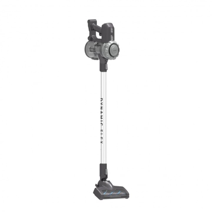 Aspirator vertical fara fir 2 in 1, 150W, baterie 2200mAh, filtru HEPA, gri