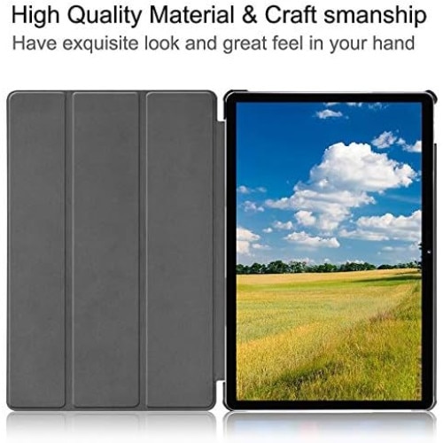 Husa pentru tableta Nokia T21 2022, 10,4inch, Slim, Smart Cover, Trifold, Sigloo, model Elf Girl