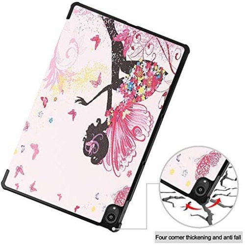 Husa pentru tableta Nokia T21 2022, 10,4inch, Slim, Smart Cover, Trifold, Sigloo, model Elf Girl