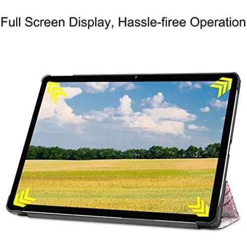 Husa pentru tableta Nokia T21 2022, 10,4inch, Slim, Smart Cover, Trifold, Sigloo, model Elf Girl