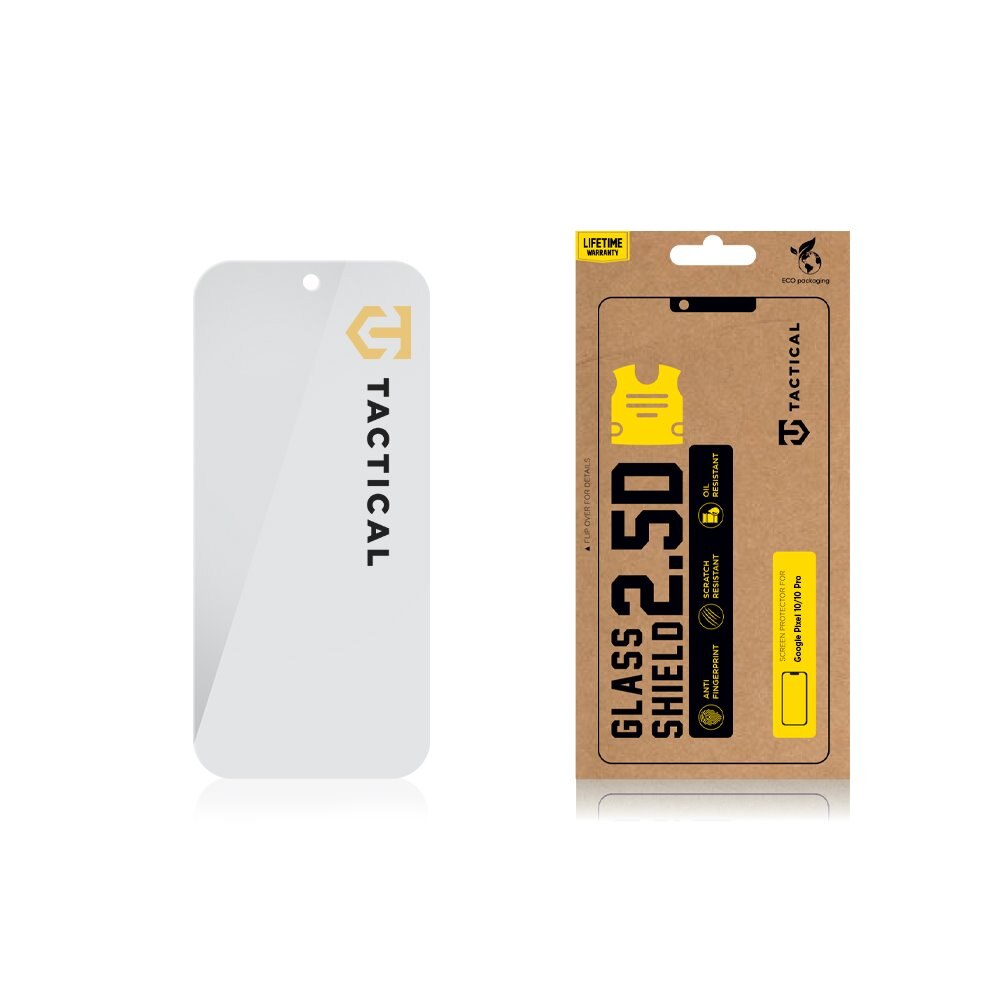 Folie sticla Tactical 2.5D pentru Google Pixel 10 Pro XL, transparenta