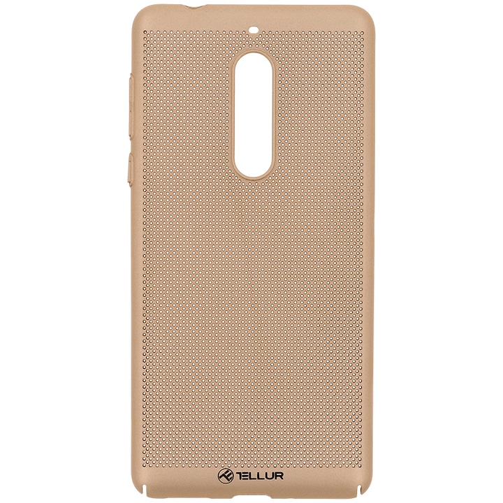 Husa de protectie Tellur Heat Dissipation pentru Nokia 5, Auriu