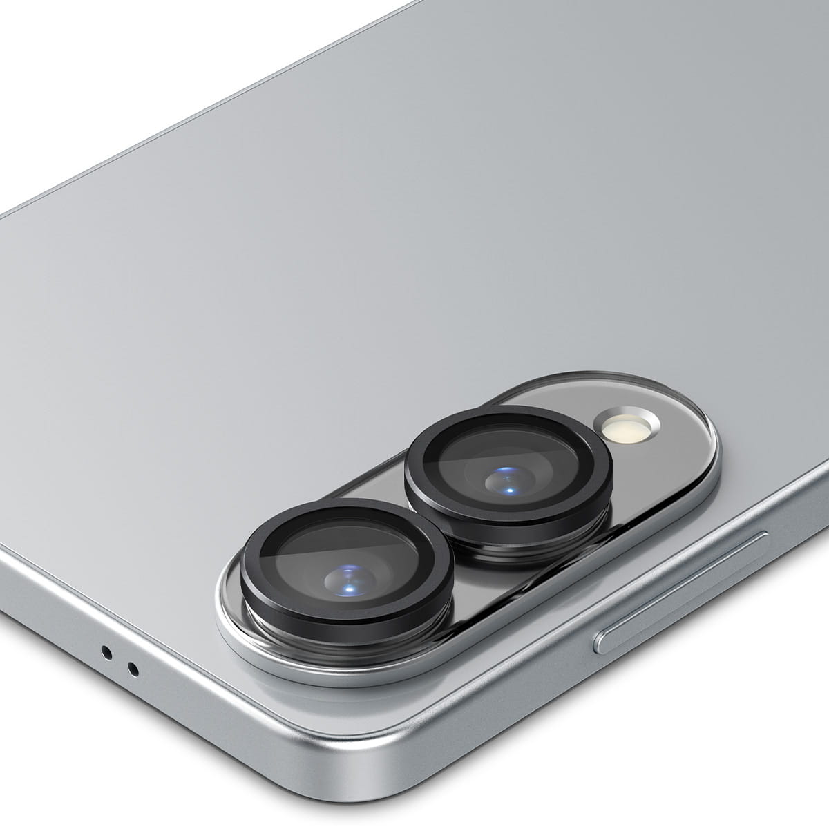 Set 2x Protecție de sticlă pentru lentile Spigen Glas.tR Ez Fit Optik Pro 2-Pack pentru Samsung Galaxy S25 Edge