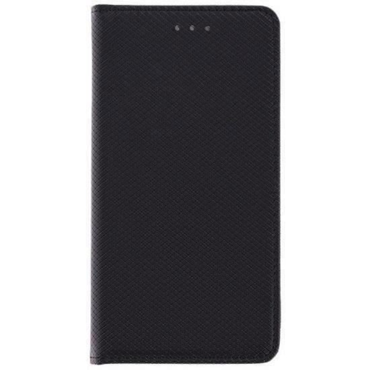 Husa Flip Compatibila cu Xiaomi Redmi 10 - iberry Smart Book Tip Carte Negru
