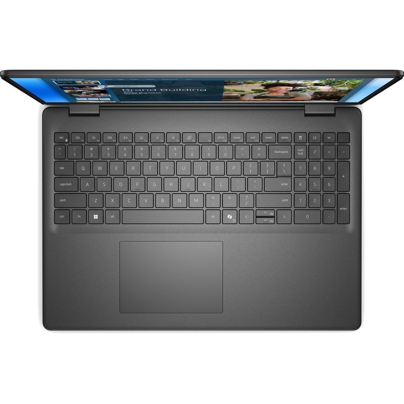 Laptop DELL 16'' DC16250, FHD+, Procesor Intel® Core™ 5 120U (12M Cache, up to 5.00 GHz), 16GB DDR5, 1TB SSD, Intel Graphics, Win 11 Pro, Carbon Black, 3Yr ProSupport
