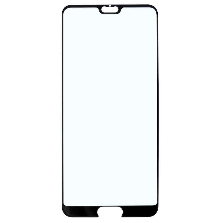 Folie sticla protectie ecran 5D Full Glue margini negre pentru Huawei P20