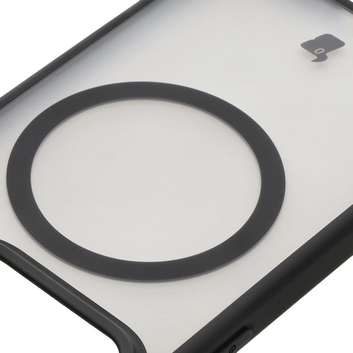 Husa Bizon Case MatteO pentru Xiaomi 15, translucid cu negru