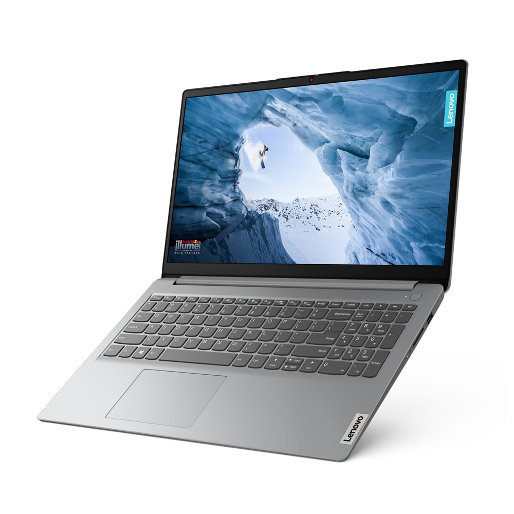 Laptop, Lenovo, IdeaPad 1, 15IGL7, 82V7007TBM, 15.6", rezolutie FHD, Intel Celeron N4020, dual core, 4MB,, 8GB DDR4, SSD 256GB, no os, Gri