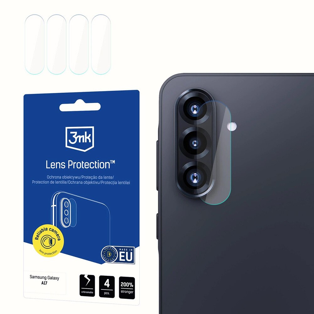 Folie pentru Samsung Galaxy A17 5G (set 4) - 3mk Lens Protection - Clear