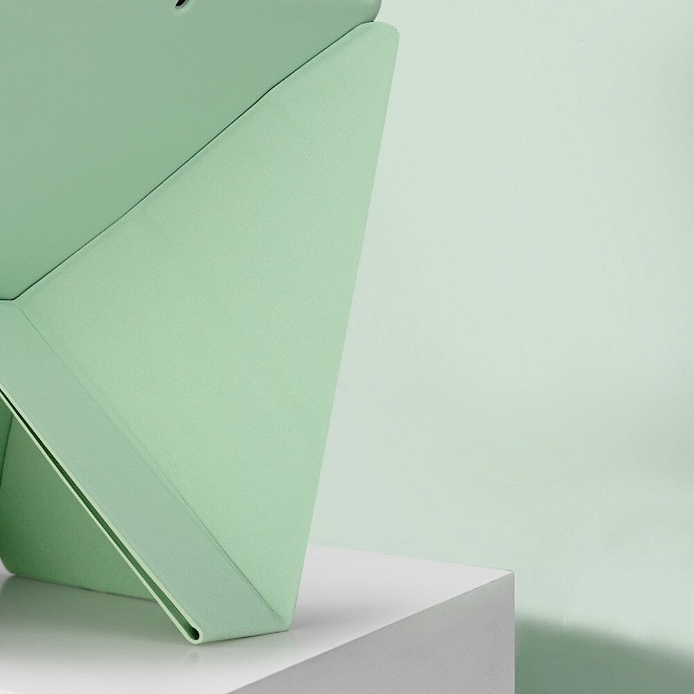 Etui Trifold Case pentru iPad Air 13", ecologic, verde inchis, cu functie de auto-intoarcere