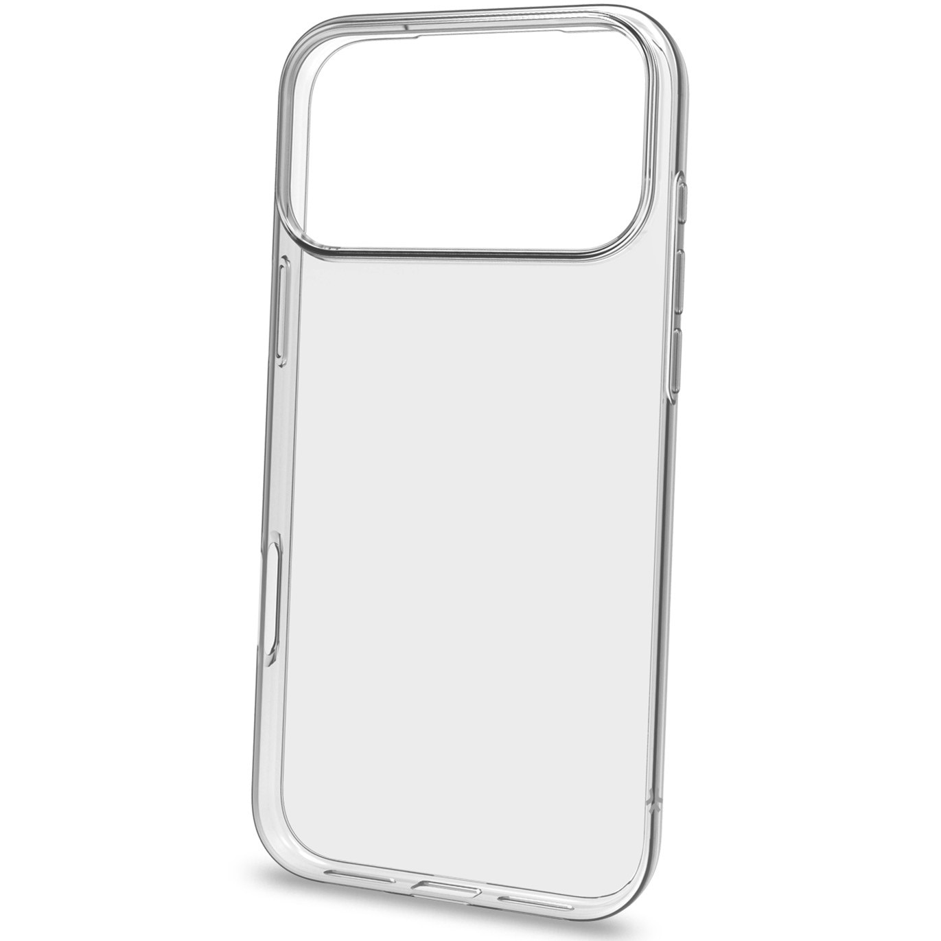 Husa de protectie Celly Silicon pentru iPhone 17 Pro Max, Transparent