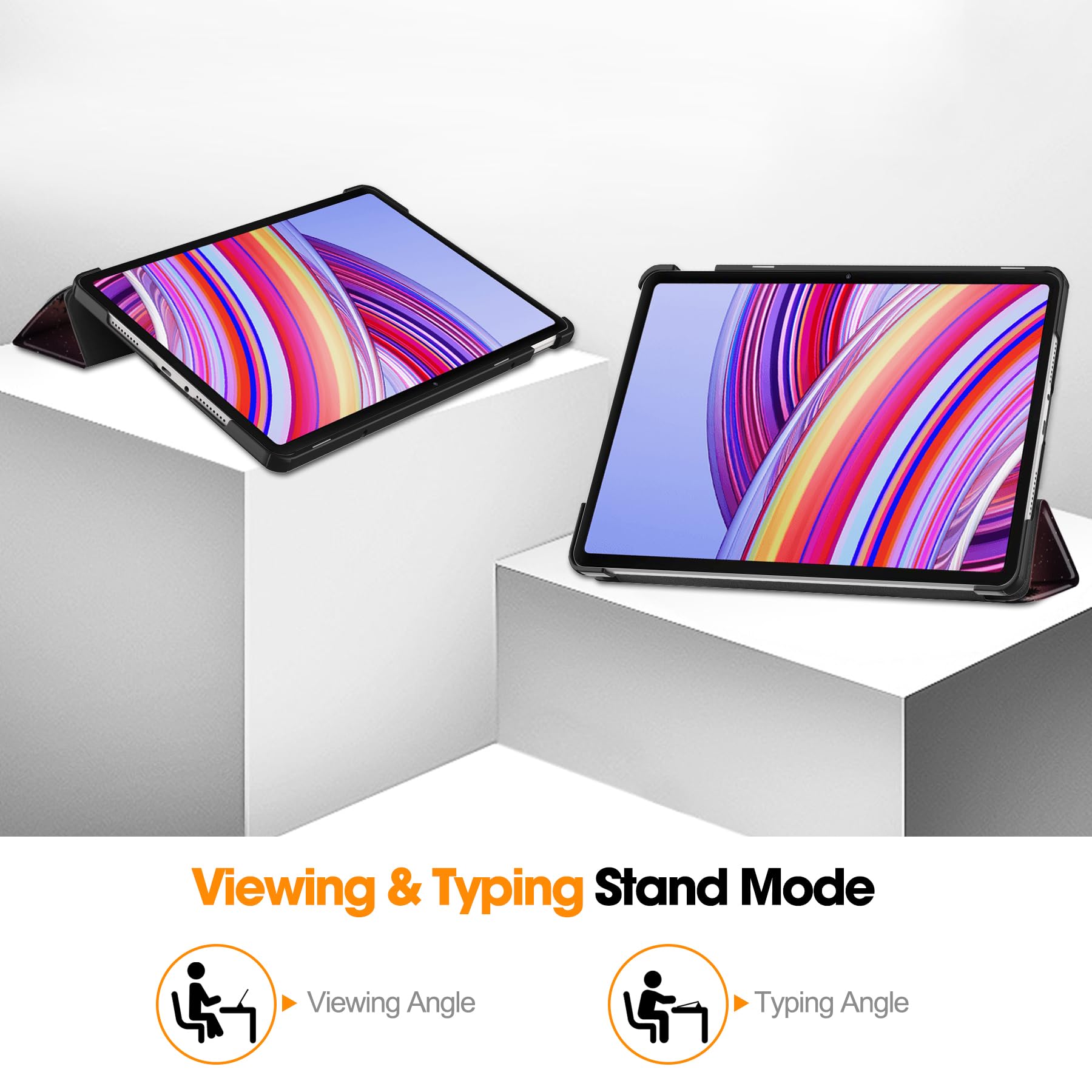 Husa pentru Xiaomi Redmi Pad Pro 12.1 Inch 2024, Multicolor