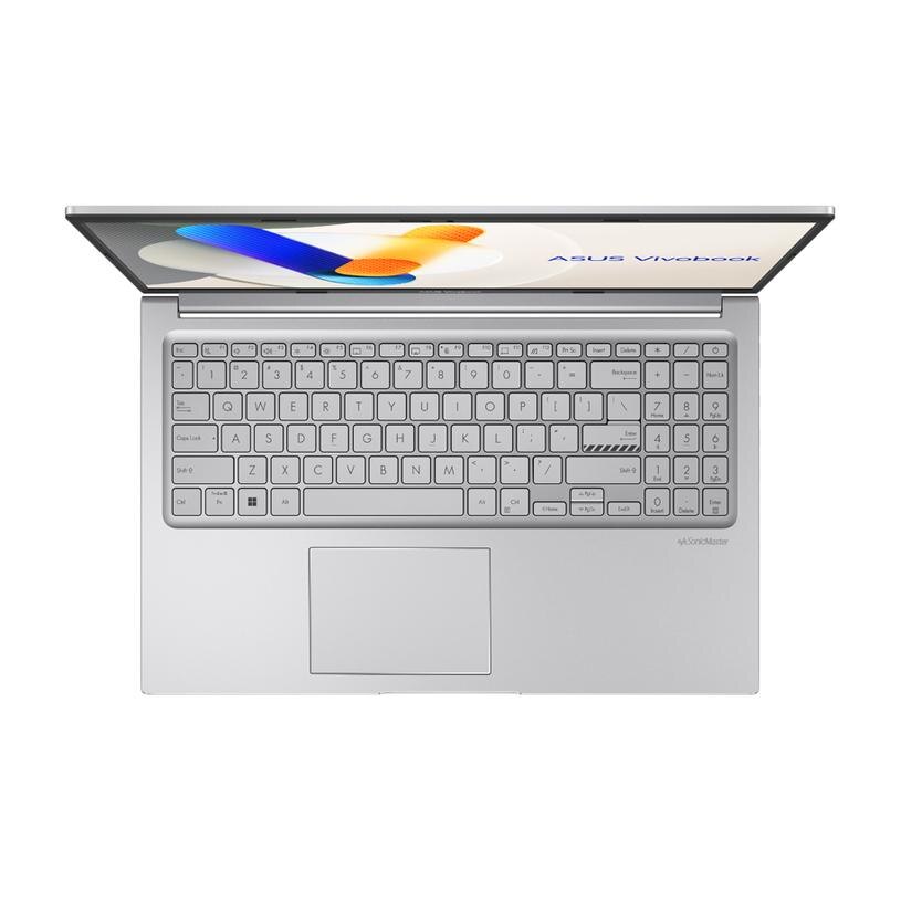 Laptop Asus Vivobook 15 2026 X1504VA, 90NB13Y2-M02HE0, 15.6", Intel Core 5 120U (10 nuclee), Intel UHD Graphics, 16GB 4800MHz (1x 8GB integrat) DDR5, Argintiu
