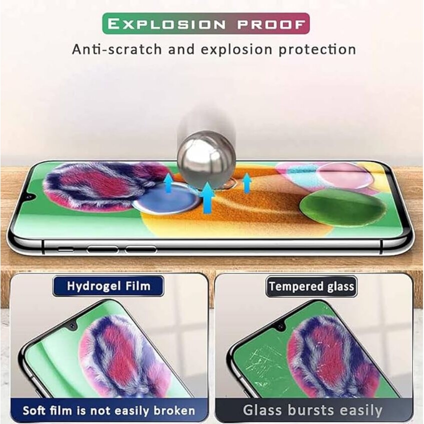 Folie Hydrogel pentru Samsung Galaxy S25, Protectie Ecran, Reparare automata, Pelicula Transparenta